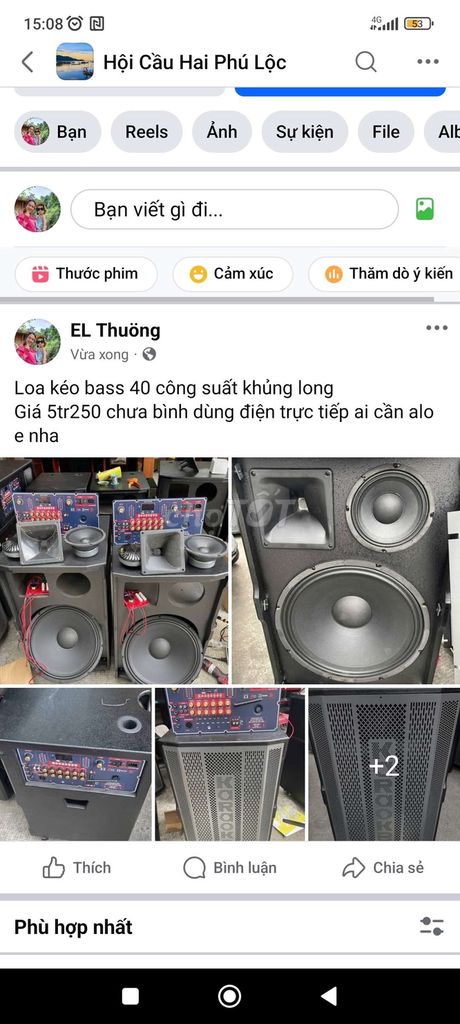 Loa kéo công xuất lớn