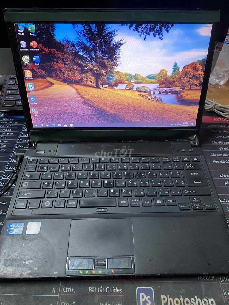 Toshiba i5-2520M/Ram4G/250G giá rẻ