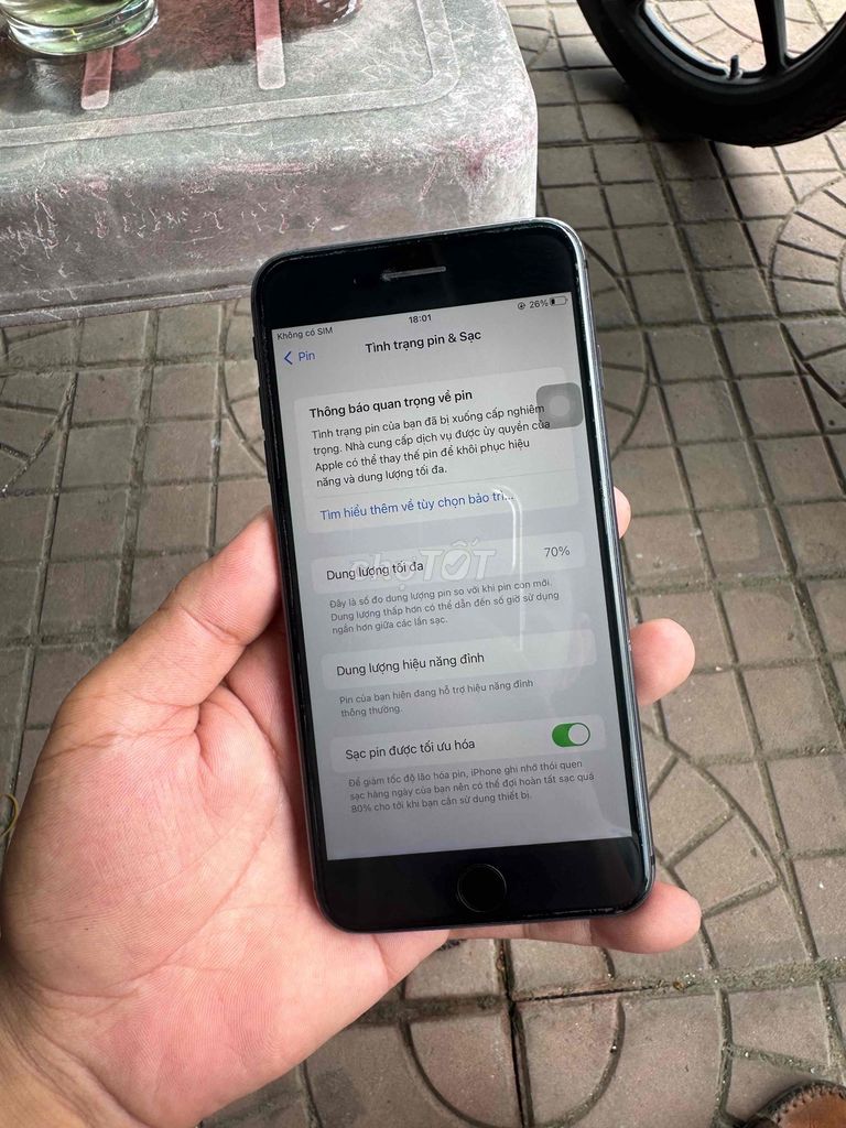 iPhone 8 plus 64g zin icloud sach. Mua bán Điện thoại tại Thành phố Vị Thanh Hậu Giang được đăng bởi máy củ giá tốt  hình 1