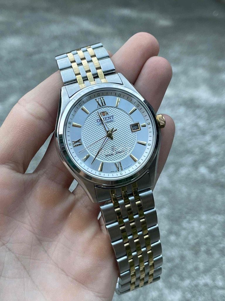 Đồng hồ Orient Nam Thép không gỉ. Mua bán Đồng hồ tại Quận Ba Đình Hà Nội được đăng bởi Đồng Hồ Lướt hình 1