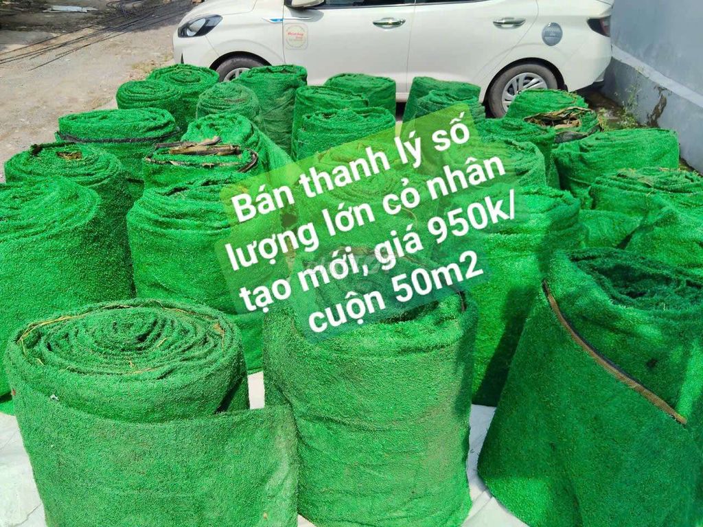 Cỏ nhân tạo mới 100% , Giảm giá cực sốc 950k/ cuộn. Mua bán Cây cảnh, đồ trang trí tại Quận Tân Bình Tp Hồ Chí Minh được đăng bởi Cỏ nhân tạo MN hình 1