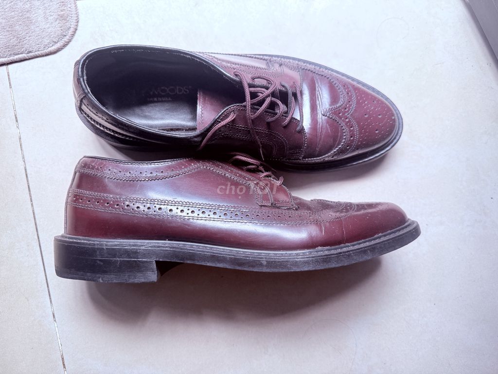 Giày tây Nam Nâu đỏ Size 42. Mua bán Giày dép tại Huyện Bình Chánh Tp Hồ Chí Minh được đăng bởi Bùi Thanh Hải hình 1