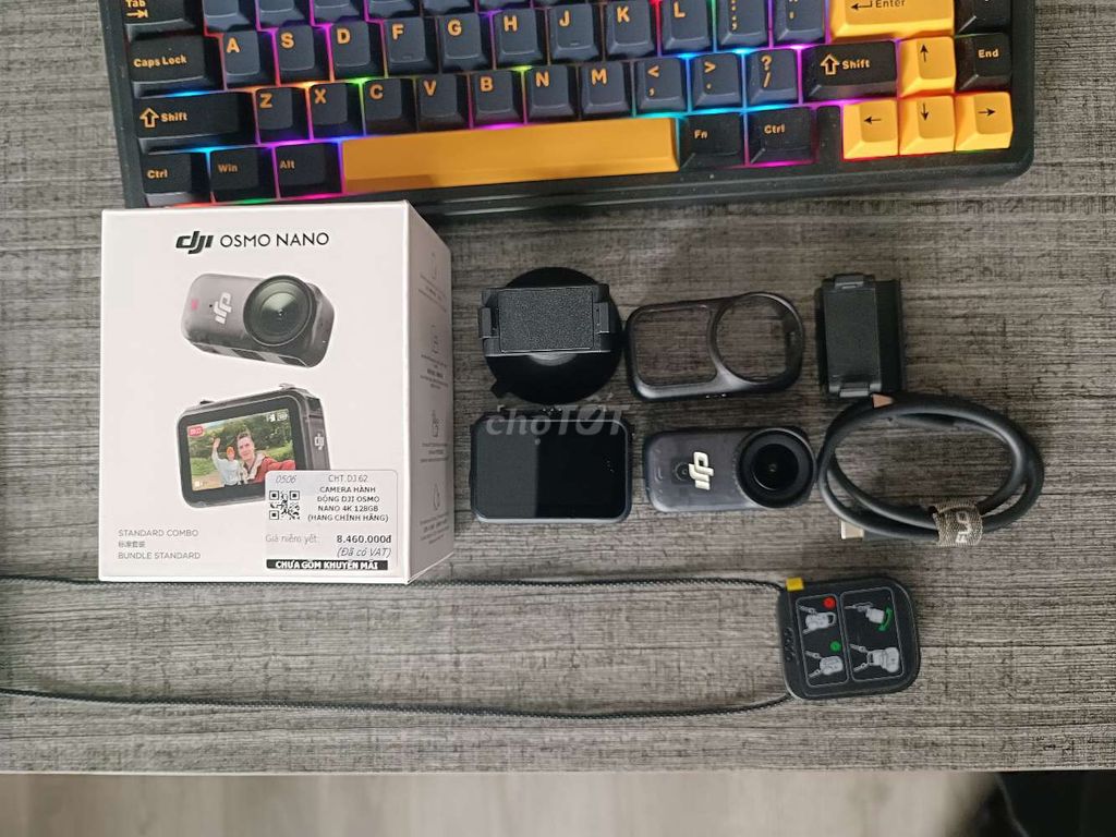 Máy quay hành trình DJI Osmo Nano 128GB Đã dùng. Mua bán Máy ảnh, Máy quay tại Quận 7 Tp Hồ Chí Minh được đăng bởi Đào Quốc Khánh hình 1
