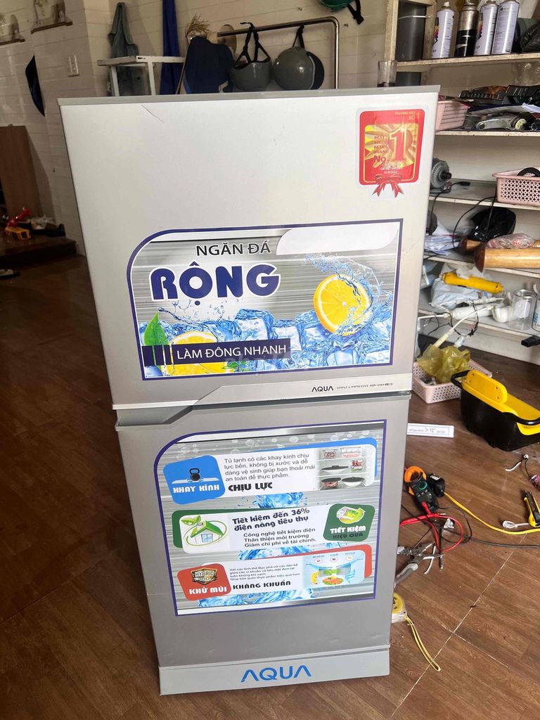 Tủ lạnh Aqua 123 lít hàng lướt. Mua bán Tủ lạnh tại Quận Ninh Kiều Cần Thơ được đăng bởi Nguyễn Tân hình 1
