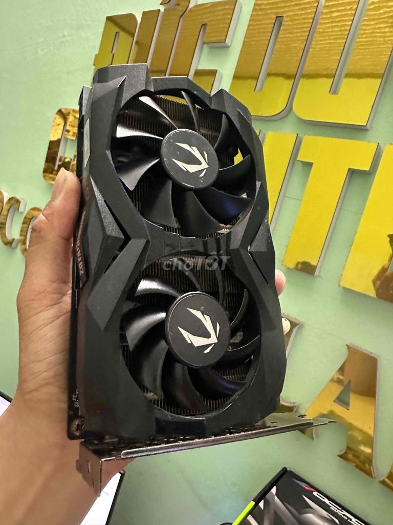 Card đồ họa Zotac GTX 1660Supper 6G DDR6. Mua bán Linh kiện (RAM, Card...) tại Thành phố Biên Hòa Đồng Nai được đăng bởi le long hình 1