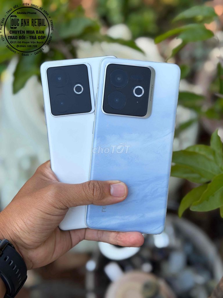 Realme GT 7 5G 256GB Trắng & GT 7 Pro Racing Xanh. Mua bán Điện thoại tại Thành phố Buôn Ma Thuột Đắk Lắk được đăng bởi Đức Anh Retail hình 1
