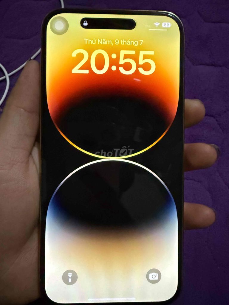 Apple iPhone 14 Pro Max Vàng 89%. Mua bán Điện thoại tại Huyện Đông Anh Hà Nội được đăng bởi Văn Đan  hình 1