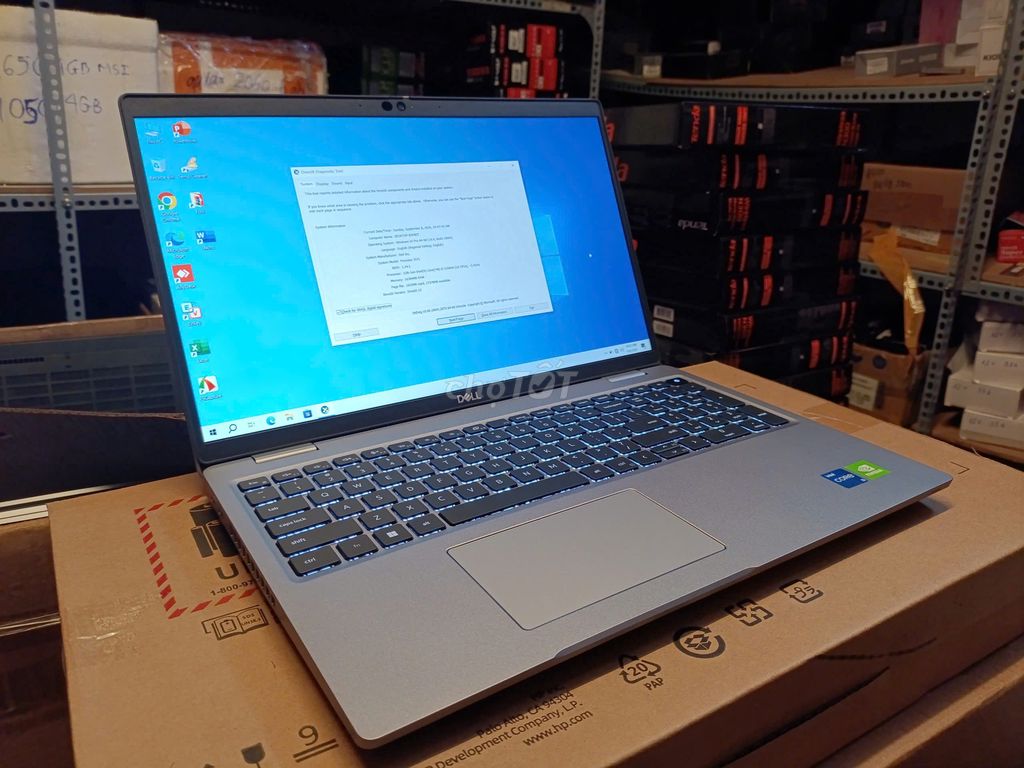 Dell cao cấp Core i5 12500H/ 16GB/512GB/RTX T600