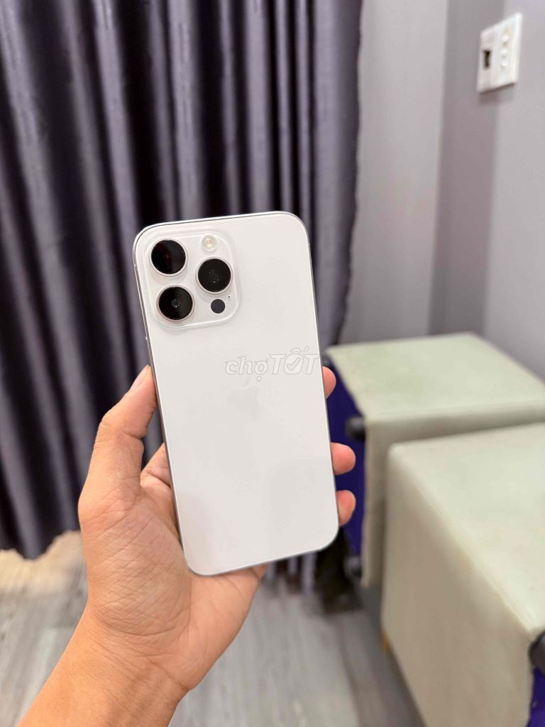 iPhone 16 Pro Max 256GB Trắng Quốc tế Full. Mua bán Điện thoại tại Quận Thanh Khê Đà Nẵng được đăng bởi Vip Phone hình 1