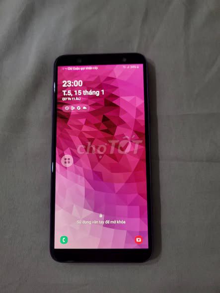 Samsung Galaxy J8 Tím Đã qua sử dụng. Mua bán Điện thoại tại Quận Tân Phú Tp Hồ Chí Minh được đăng bởi Hội Đồ Điện Tử hình 1