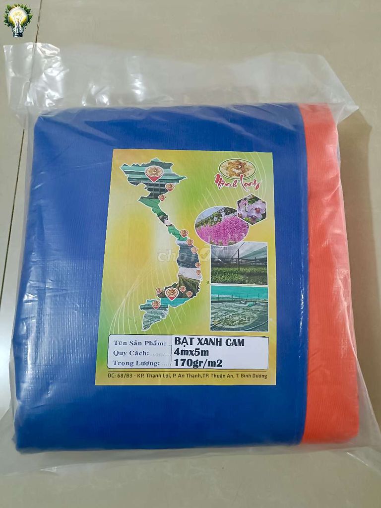 Bạt che nhựa 4m x 2m chống nước UV. Mua bán Đồ chuyên dụng, Giống nuôi trồng tại Thành phố Rạch Giá Kiên Giang được đăng bởi NHÃ ĐAN KG hình 1