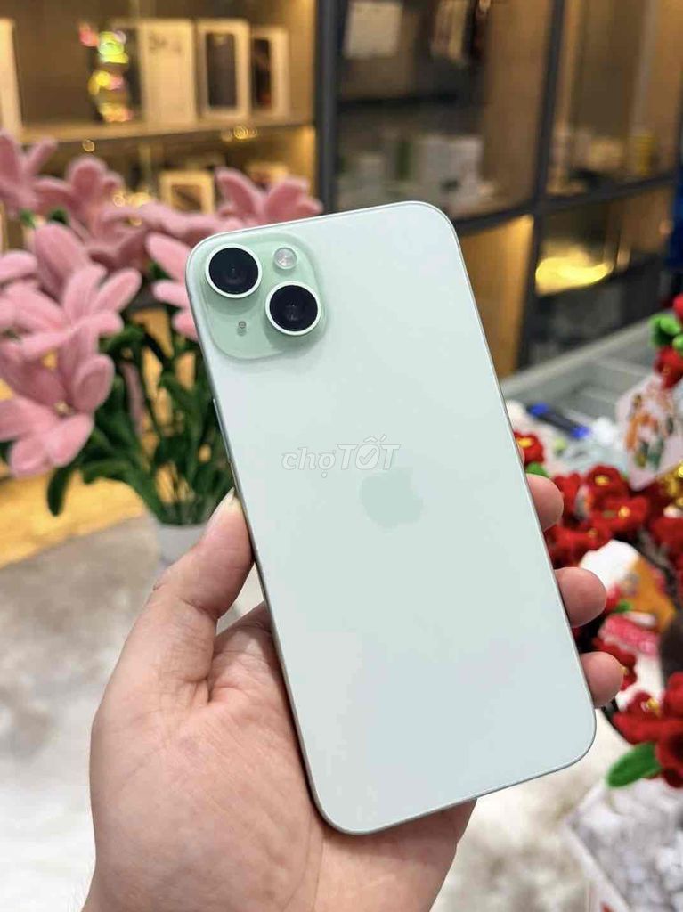 Apple iPhone 15 Plus Xanh lá Mỹ Like New 99% 128GB. Mua bán Điện thoại tại Quận 8 Tp Hồ Chí Minh được đăng bởi TRƯỜNG MOBILE  hình 1