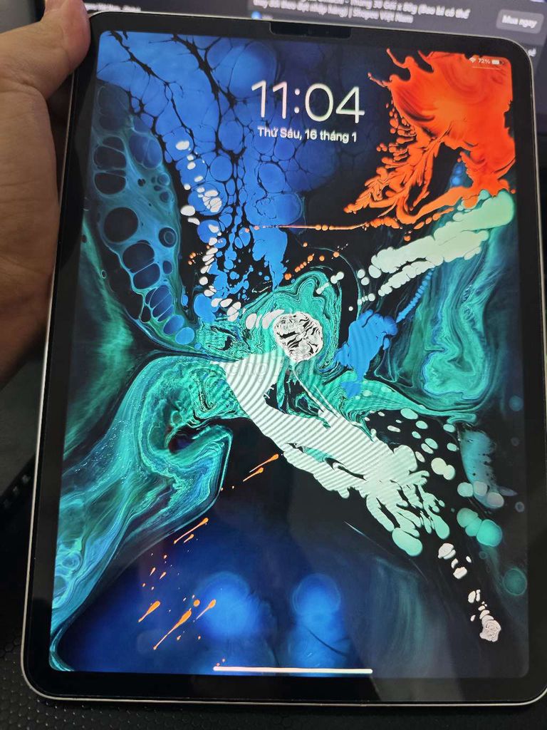 Ipad pro 2018 4G Bạc. Mua bán Máy tính bảng tại Quận Hoàn Kiếm Hà Nội được đăng bởi Tuấn hình 1