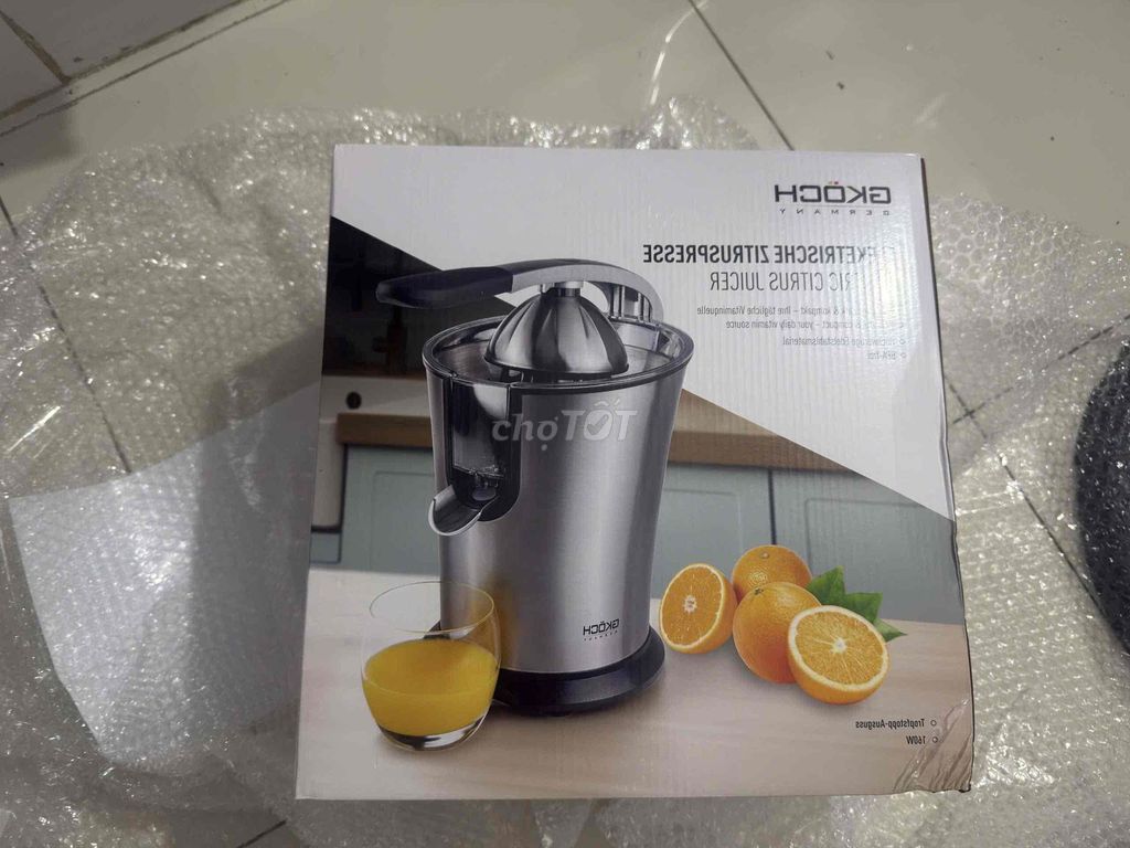 Máy vắt cam điện GKOCH Bạc. Mua bán Bếp, lò, đồ điện nhà bếp tại Quận 7 Tp Hồ Chí Minh được đăng bởi Giang Ngọc Tân hình 1