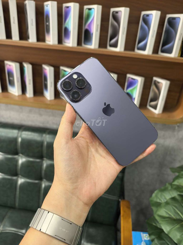 iPhone 14 Pro Max 128GB Tím bản Mỹ. Mua bán Điện thoại tại Thành phố Buôn Ma Thuột Đắk Lắk được đăng bởi Định Phone47 hình 1