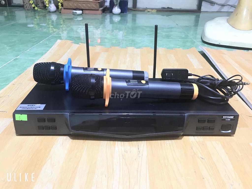 Micro TOVINYE U999 Tự ngắt Hàng bãi xịn. Mua bán Tivi, Âm thanh tại Quận Tân Phú Tp Hồ Chí Minh được đăng bởi Tony Nghĩa Audio Hàng Bãi  hình 1
