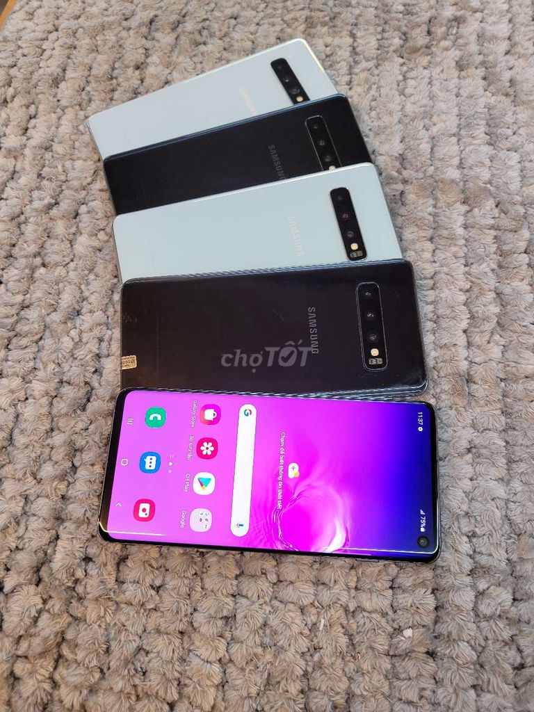 Galaxy S10 MÁY HÀN SẴN 2 MÀU TRẮNG &ĐEN SD 2SIM