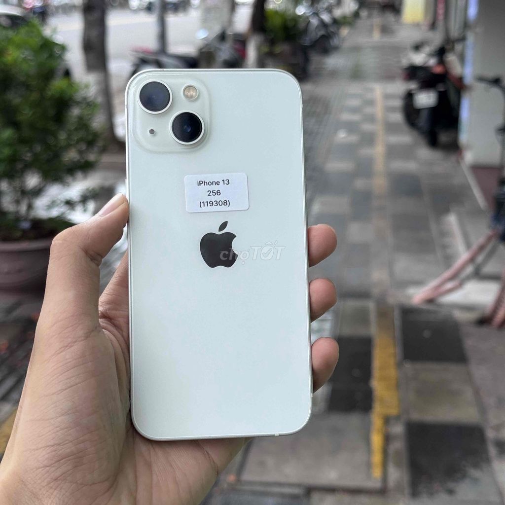 🗯️ iPhone 13 | 256Gb | Trắng | Có trả góp, nợ xấ u. Mua bán Điện thoại tại Quận Ngô Quyền Hải Phòng được đăng bởi minmobile HP hình 1