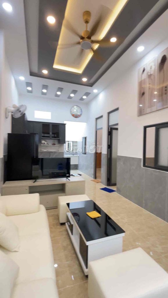 Bán nhà mới 80m2 hẻm ô tô đs3  Nguyễn Kiệm P3 Gò Vấp , giá 6.2 tỷ⁠