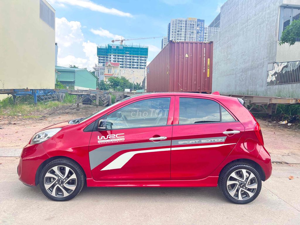 Kia Morning 2017 Si 1.25 AT Bản Limited Đỏ Đen. Mua bán Ô tô tại Thành phố Dĩ An Bình Dương được đăng bởi Hiếu Auto Nghĩa Phát hình 3