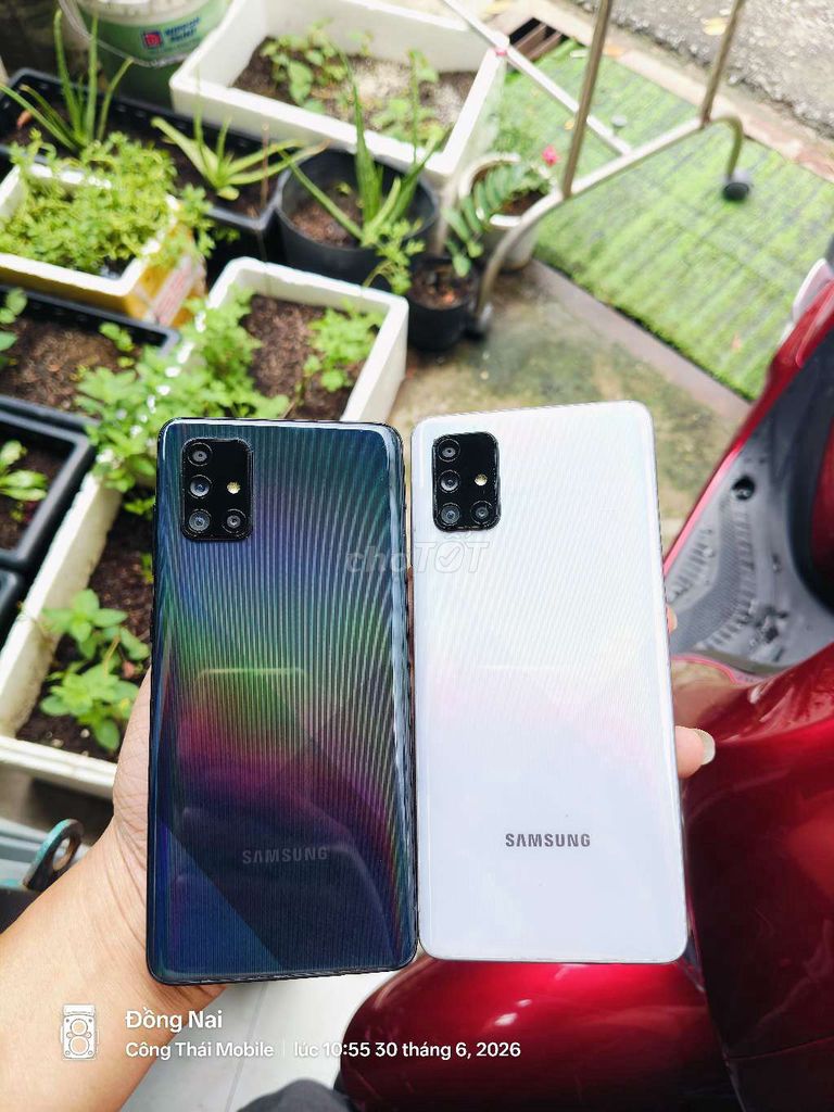 Samsung Galaxy A71 128GB Đen, Trắng. Mua bán Điện thoại tại Huyện Vĩnh Cửu Đồng Nai được đăng bởi thái  hình 1