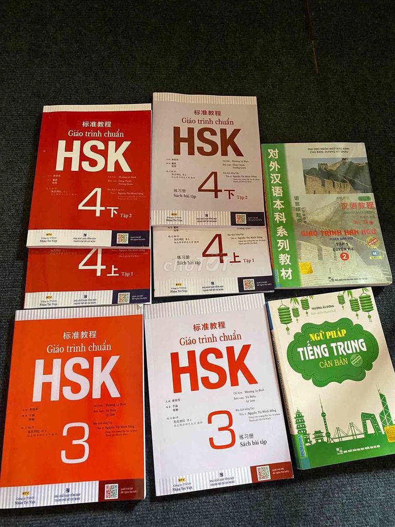 Sách học tiếng Trung Giáo trình chuẩn HSK 3, 4 Mới. Mua bán Sách tại Thành phố Long Xuyên An Giang được đăng bởi Vương Phạm Thanh Thanh hình 1