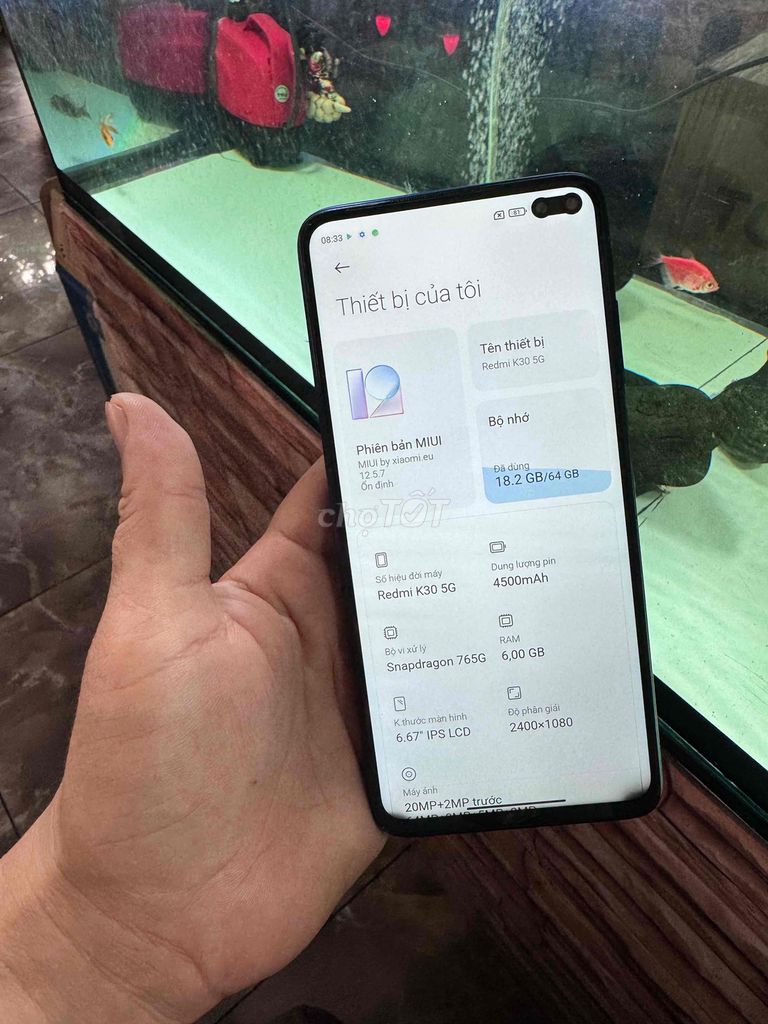 Xiaomi Redmi K30 5G 128GB Tím gl. Mua bán Điện thoại tại Quận Tân Phú Tp Hồ Chí Minh được đăng bởi thanh hình 1