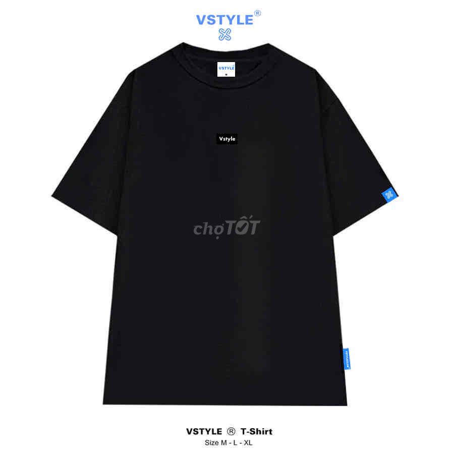 (FULL BOX) Áo Thun Basic Logo Vstyle Unisex Nam Nữ