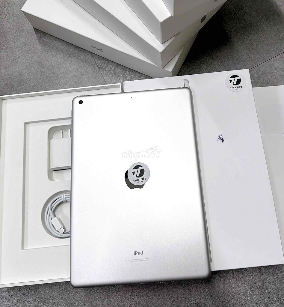 Apple iPad Gen 9 Wifi 256GB Bạc đẹp Fullbox P100%. Mua bán Máy tính bảng tại Quận 10 Tp Hồ Chí Minh được đăng bởi Táo Tốt Apple  hình 1