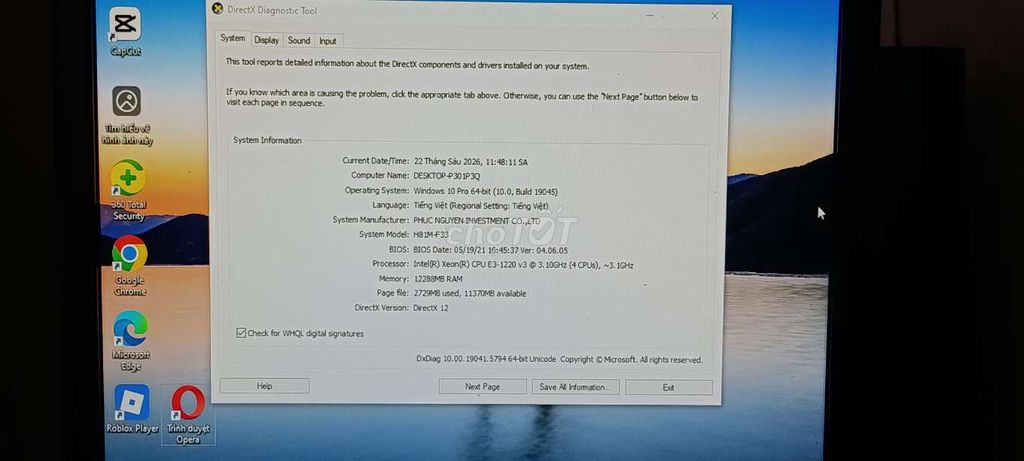 Dell OptiPlex 3020 Xeon E3-1220 V3 4GB/SSD 111GB. Mua bán Máy tính để bàn tại Huyện Thuỷ Nguyên Hải Phòng được đăng bởi Sad Lemon hình 1