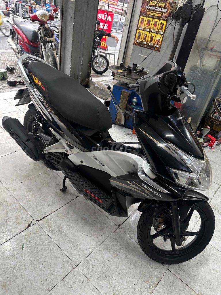 Honda Air Blade 2009 Черно-серебристый