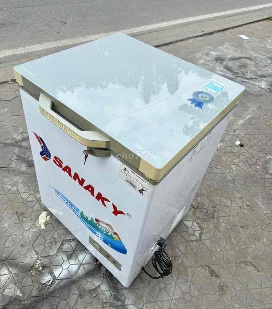 Tủ đông Sanaky VH-1599HYK 100L kính cường lực. Mua bán Tủ lạnh tại Quận 7 Tp Hồ Chí Minh được đăng bởi Quí Vũ Official hình 1