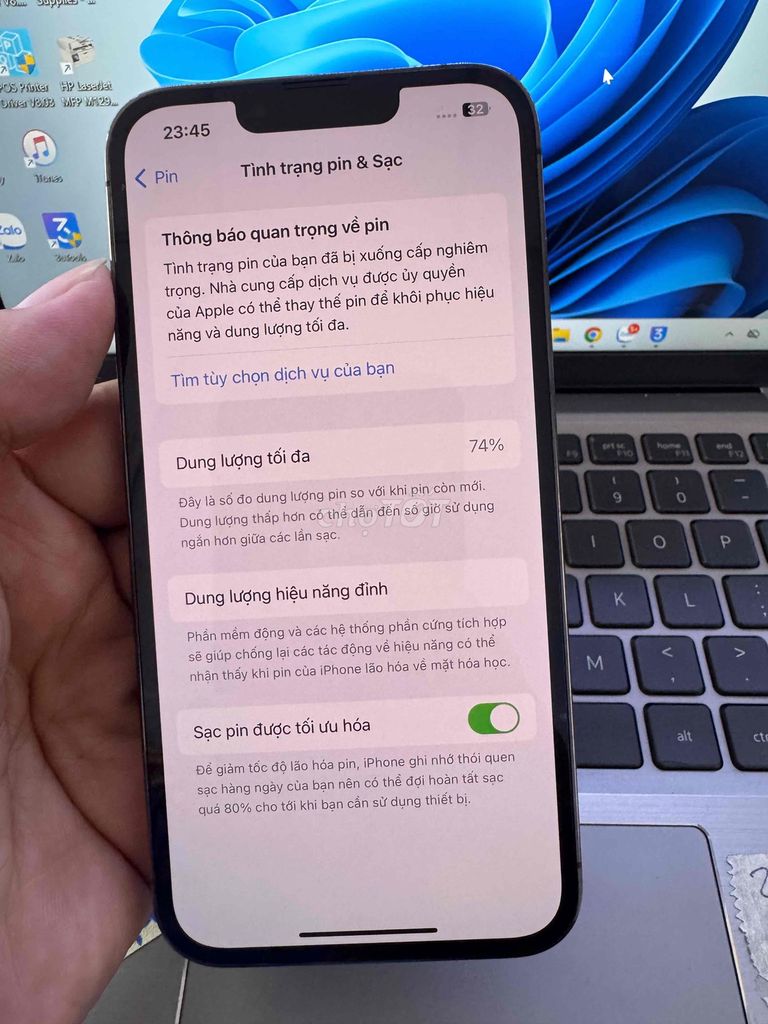 Apple iPhone 13 Pro 256GB Đen 74%. Mua bán Điện thoại tại Quận 6 Tp Hồ Chí Minh được đăng bởi QUỐC THIÊN BÁN GÓP 0 ĐỒNG  hình 1