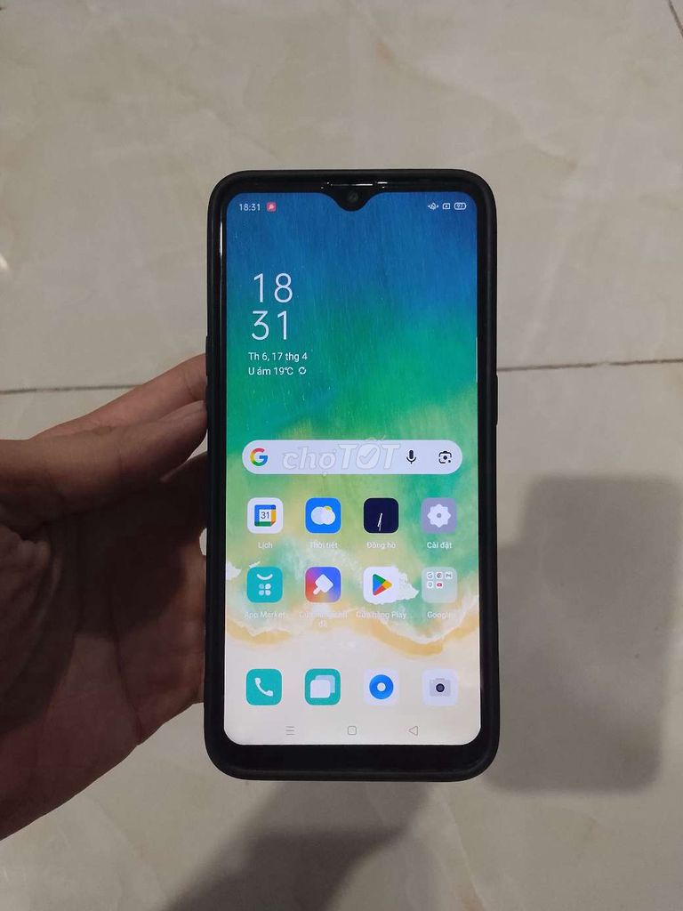 Oppo F9, Ram 4/64gb, sài ngon, mọi chức năng Ok. Mua bán Điện thoại tại Quận Gò Vấp Tp Hồ Chí Minh được đăng bởi có Ship COD hình 1