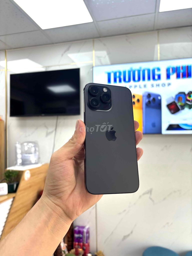 Apple iPhone 14 Pro Max 128GB Đen Đã sử dụng. Mua bán Điện thoại tại Quận Sơn Trà Đà Nẵng được đăng bởi Diễm Diễm hình 1