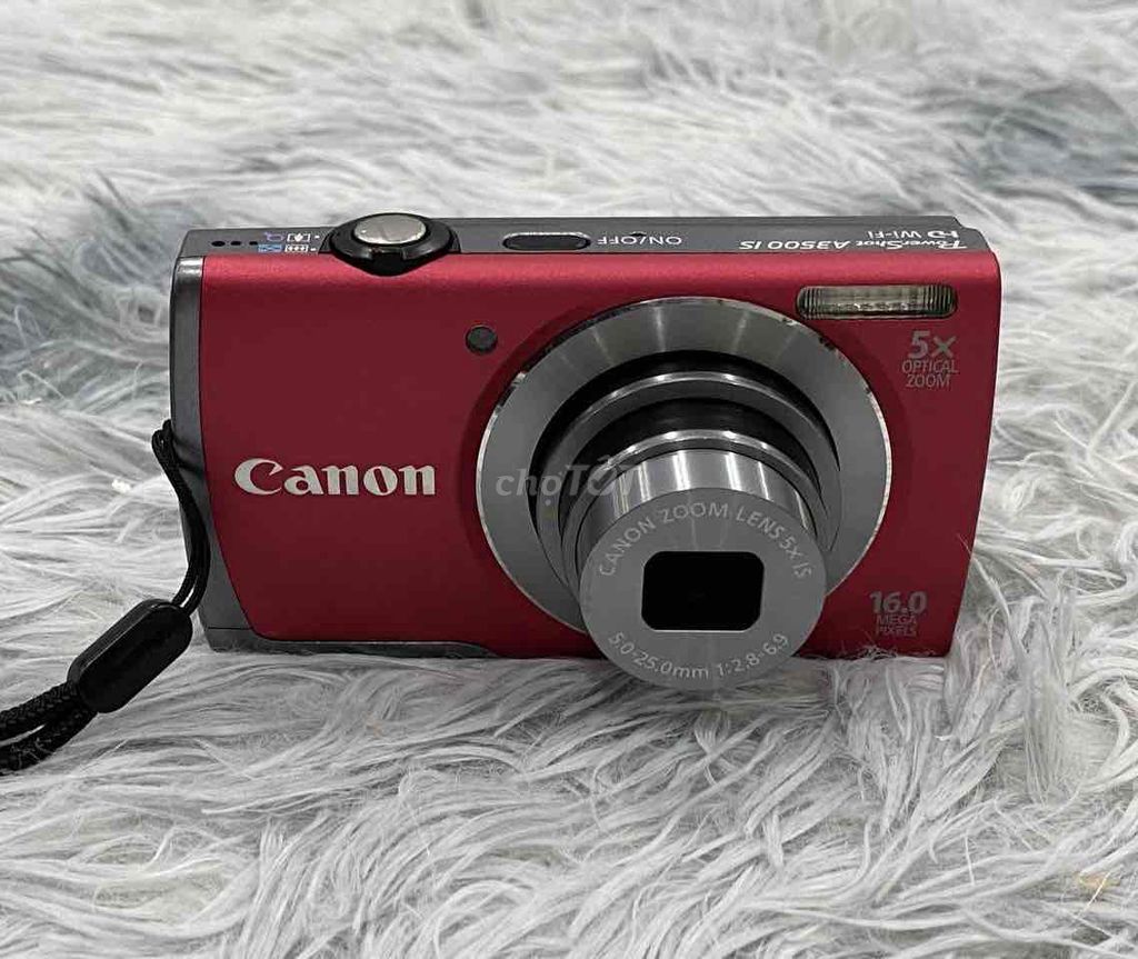 Máy ảnh Canon Powershot A3500 IS Đỏ. Mua bán Máy ảnh, Máy quay tại Quận 5 Tp Hồ Chí Minh được đăng bởi Anh Thư hình 1