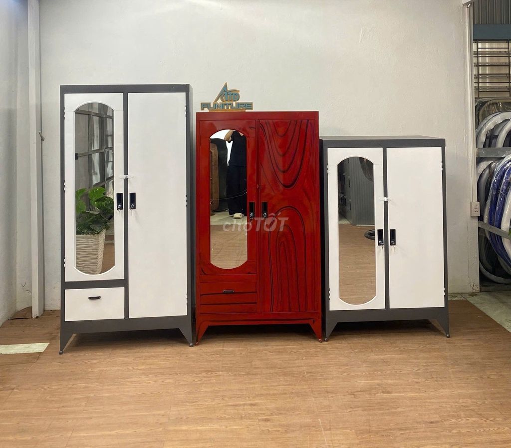 TỦ QUẦN ÁO SẮT – TỦ SẮT. Mua bán Tủ, kệ gia đình tại Quận 4 Tp Hồ Chí Minh được đăng bởi Tổng Kho Nội Thất Sài Gòn hình 1