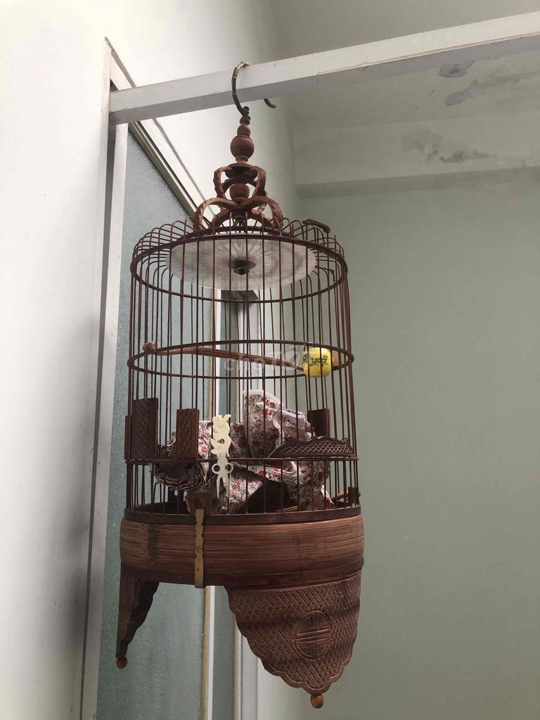 Lồng chim tre Nâu. Mua bán Phụ kiện, Thức ăn, Dịch vụ tại Quận Ngũ Hành Sơn Đà Nẵng được đăng bởi Sđt hình 1