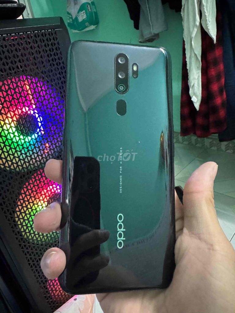 Oppo A5 2020 128GB Đen. Mua bán Điện thoại tại Quận Thanh Khê Đà Nẵng được đăng bởi FUKIE Điện thoại cũ giá rẻ đà nẵng hình 1