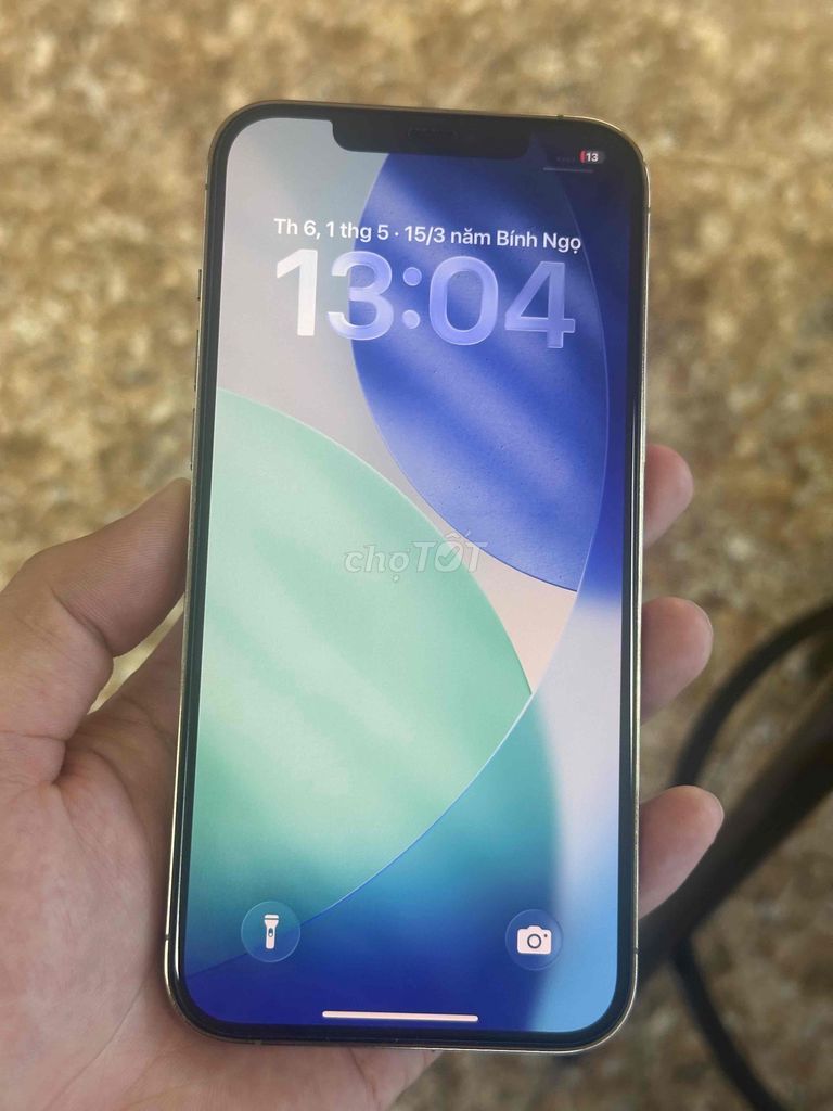 iPhone 12 Pro Max 256GB Vàng. Mua bán Điện thoại tại Huyện Thạnh Hóa Long An được đăng bởi Anh khanh hình 1