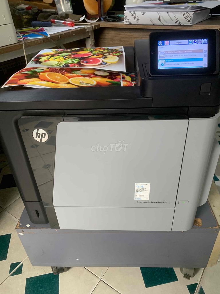 Máy in Laser màu HP LaserJet Enterprise M651n