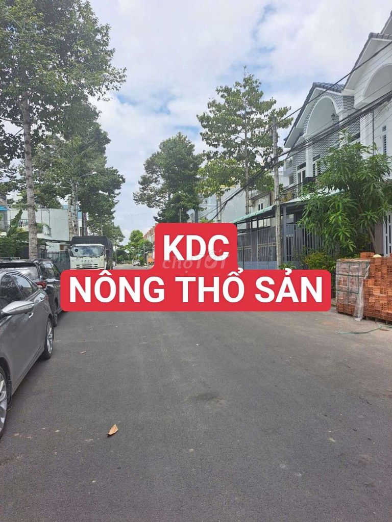 Bán gấp nền KDC Nông Thổ Sản