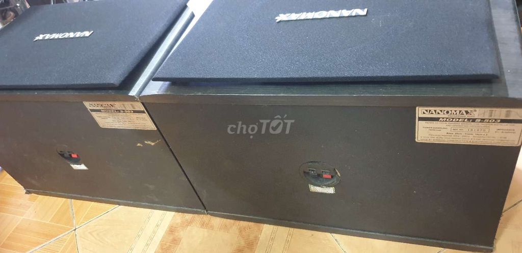 Loa karaoke NANOMAX S-503 Đen. Mua bán Tivi, Âm thanh tại Quận Bình Tân Tp Hồ Chí Minh được đăng bởi Huỳnh Tấn hình 1