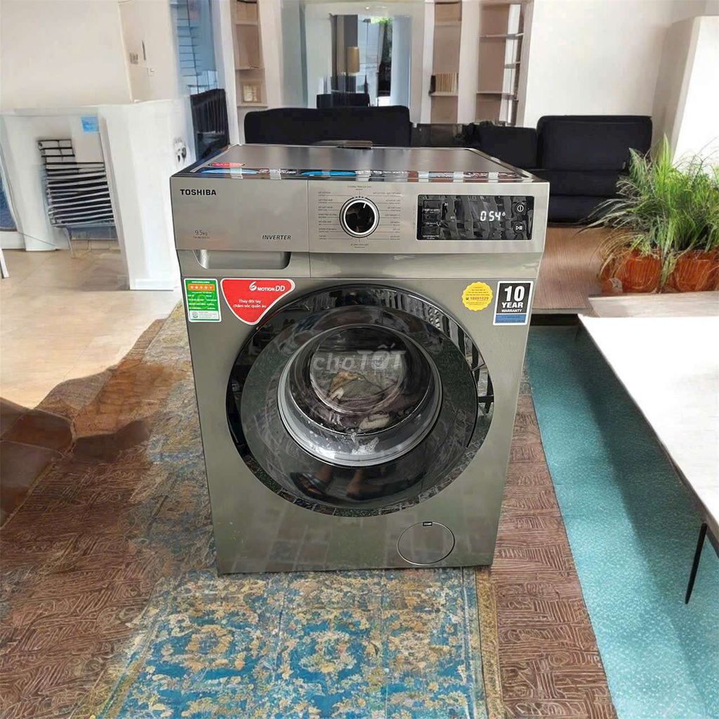 Máy giặt Toshiba 9.5kg lồng ngang. Mua bán Máy giặt tại Quận Cái Răng Cần Thơ được đăng bởi Chuyên Điện Máy Thanh Lí hình 1