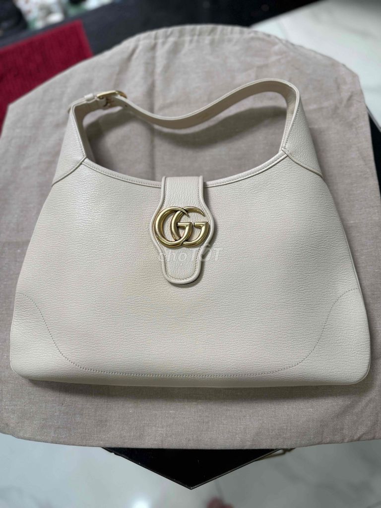 Túi xách Gucci Da Nữ Trắng kem 30cm Mới. Mua bán Túi xách tại Quận Gò Vấp Tp Hồ Chí Minh được đăng bởi Hàng hiệu Authenic hình 1