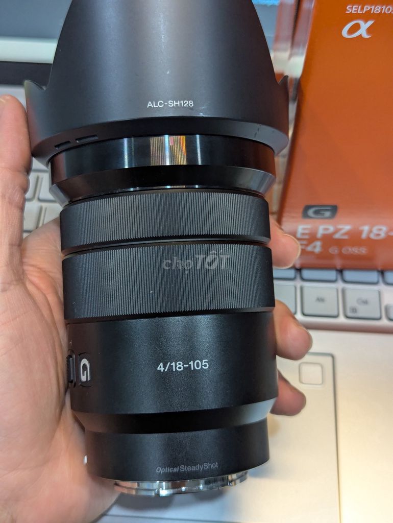 SONY 18-105mm f4 G OSS đẹp có box. Mua bán Máy ảnh, Máy quay tại Thành phố Nha Trang Khánh Hòa được đăng bởi Hoàng XT30 hình 1