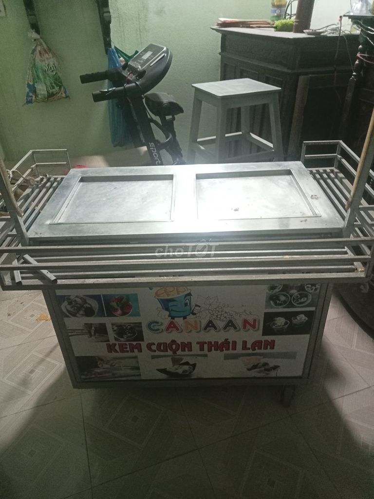 Máy làm kem cuộn Canaan 2 bàn. Mua bán Tủ lạnh tại Thành phố Hội An Quảng Nam được đăng bởi phan thanh huy hình 1