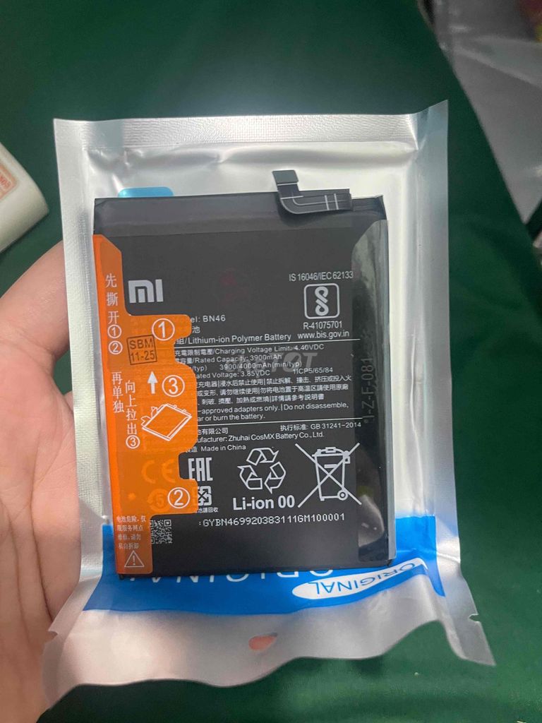 Pin điện thoại Xiaomi Redmi Note 7/Note 8. Mua bán Linh kiện (RAM, Card...) tại Quận 7 Tp Hồ Chí Minh được đăng bởi Ngân hình 1