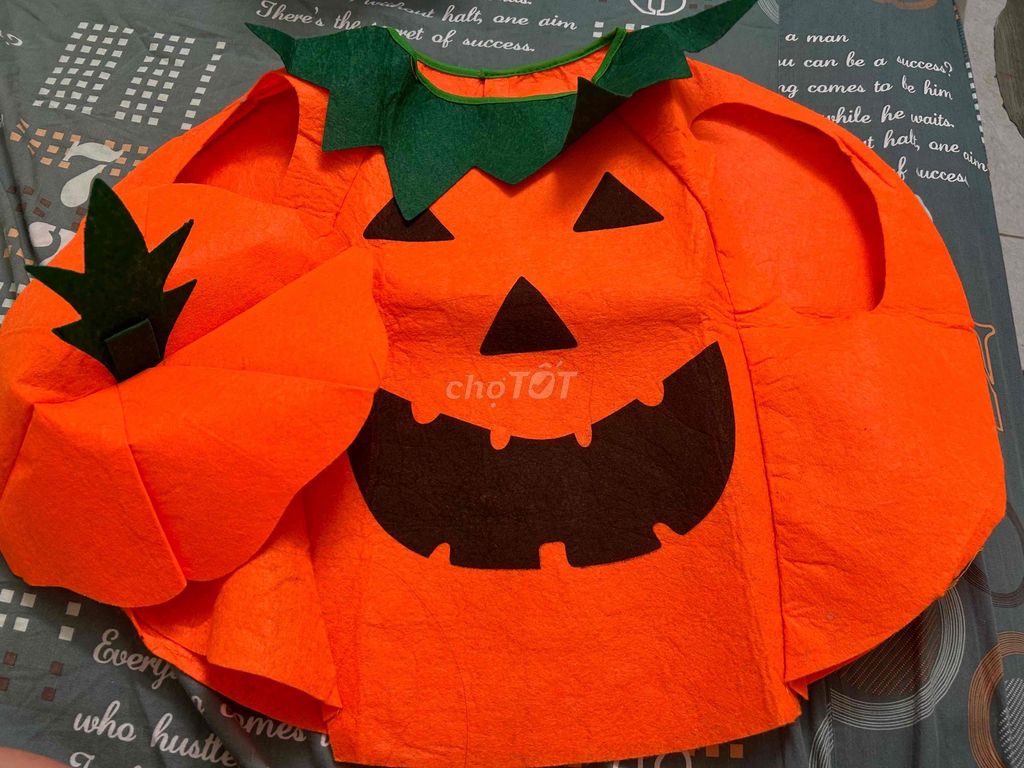 Trang phục Halloween Bí ngô Vải nỉ Cam. Mua bán Quần áo tại Quận Tây Hồ Hà Nội được đăng bởi Fancy hình 1