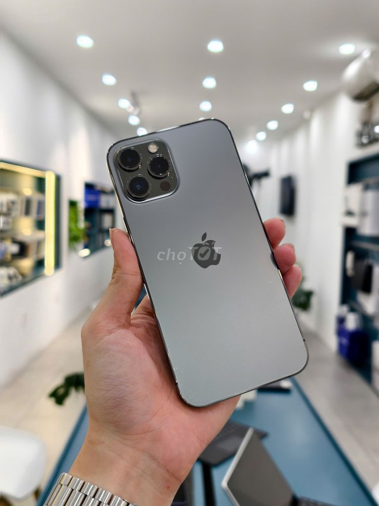 iPhone 12 Pro Max 256GB Xám Quốc Tế Zin Nguyên Bản. Mua bán Điện thoại tại Quận Phú Nhuận Tp Hồ Chí Minh được đăng bởi TYMO Việt Nam hình 1